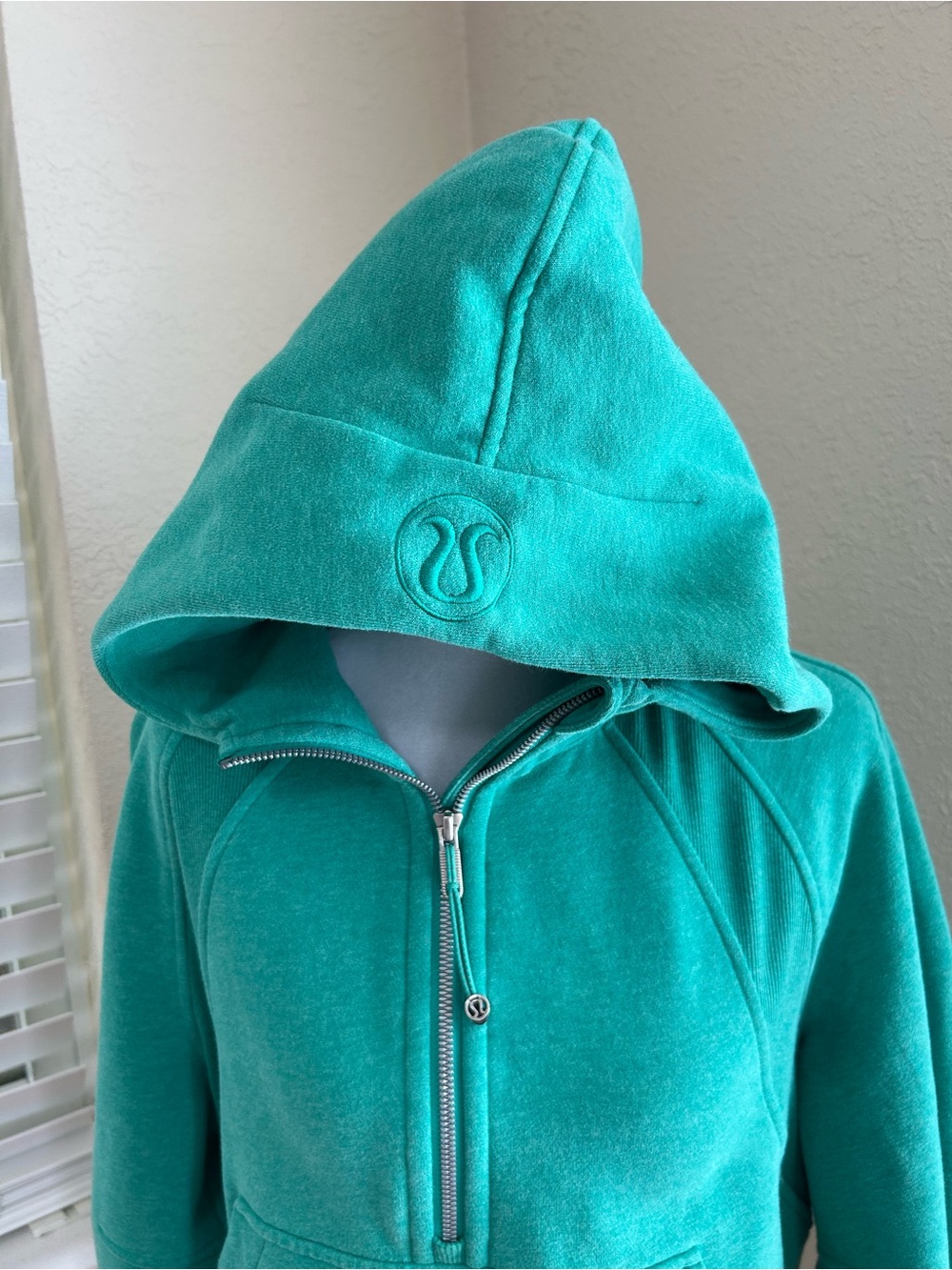 lululemon athletica ๐ Scuba Oversized Half zip hoodie - Heathered Maldives Green - Picture 5 of 7